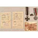 Iron Cross 2nd Class 1914 and Honour Cross 1914-1918