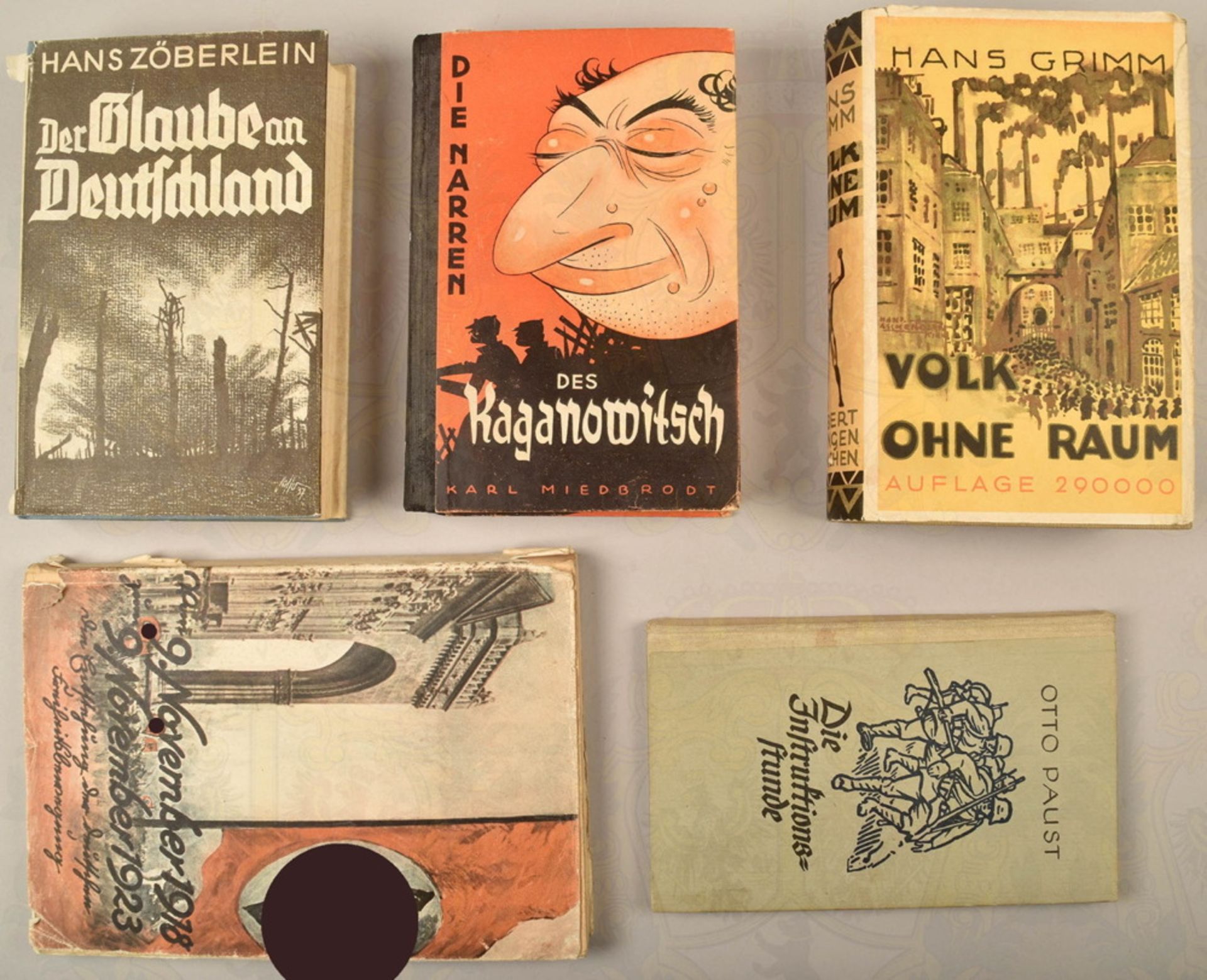 5 books Third Reich 1933-1942