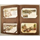 Album with 320 German and Austrian postcards 1897-1935