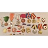 16 military awards and medals from GDR/USSR/Poland