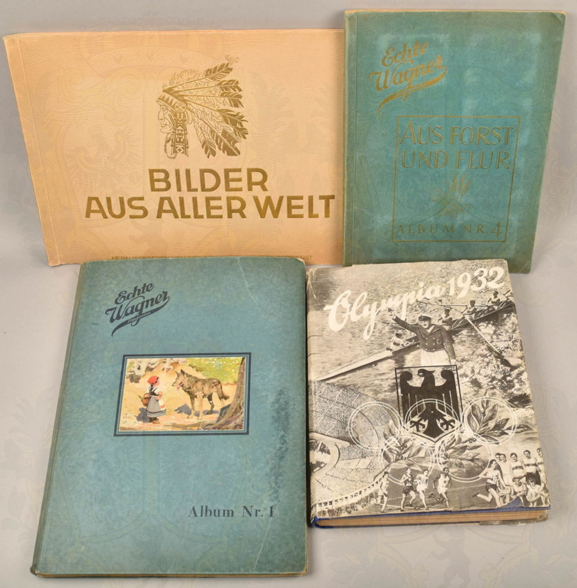 4 complete scrapbooks 1928-1932