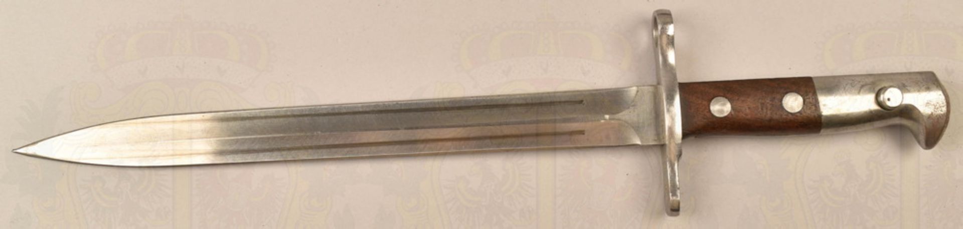 Swiss bayonet pattern 1918 with scabbard - Image 3 of 4