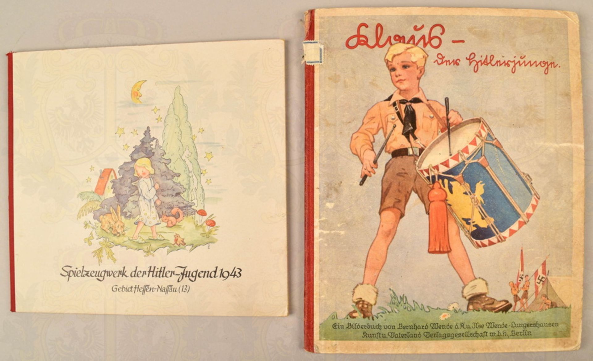 2 childrens books Hitler Youth 1933/1943 - Image 2 of 4