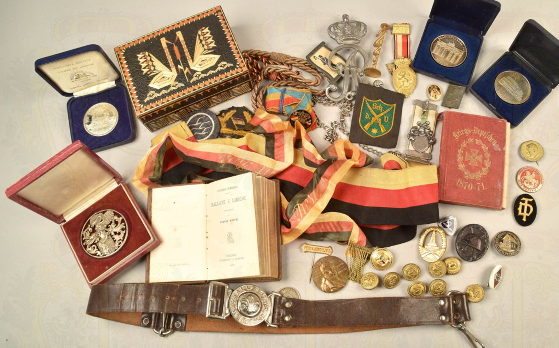Collection of German awards, badges and Student memorabilia - Image 2 of 2