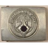 Belt buckle of the Hitler Youth with maker M4/27