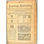 53 issues Augsburg newspaper 1911-1921
