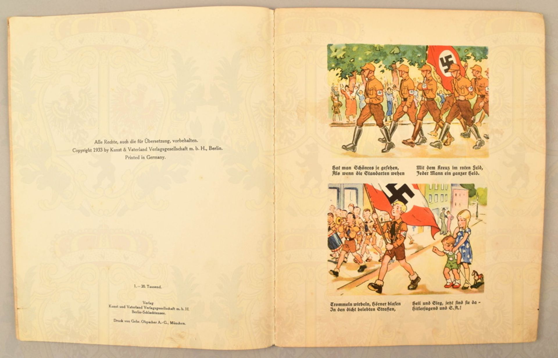 2 childrens books Hitler Youth 1933/1943 - Image 4 of 4