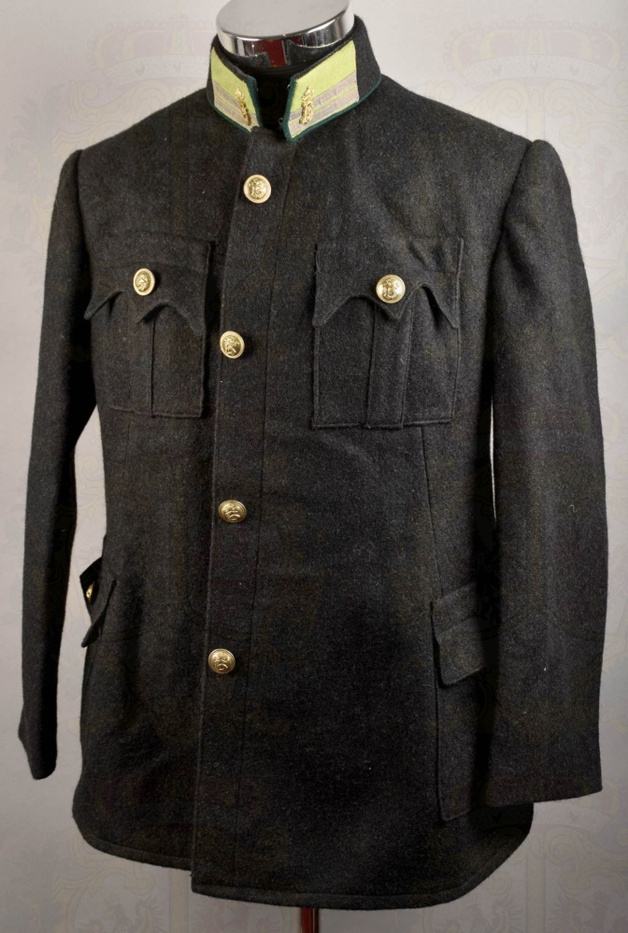 Uniform tunic Bulgarian military about 1930