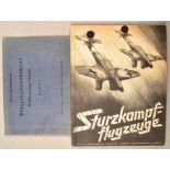 Photo book dive bombers and 1939 and aircraft recognition book