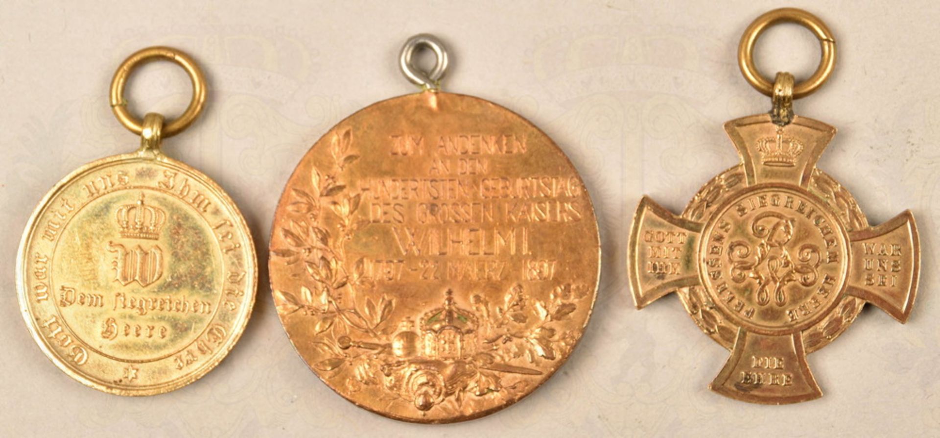 3 Prussian awards 1866-1897 - Image 2 of 2