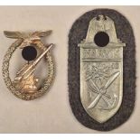 Flak-Kampfabzeichen und Narvikschild