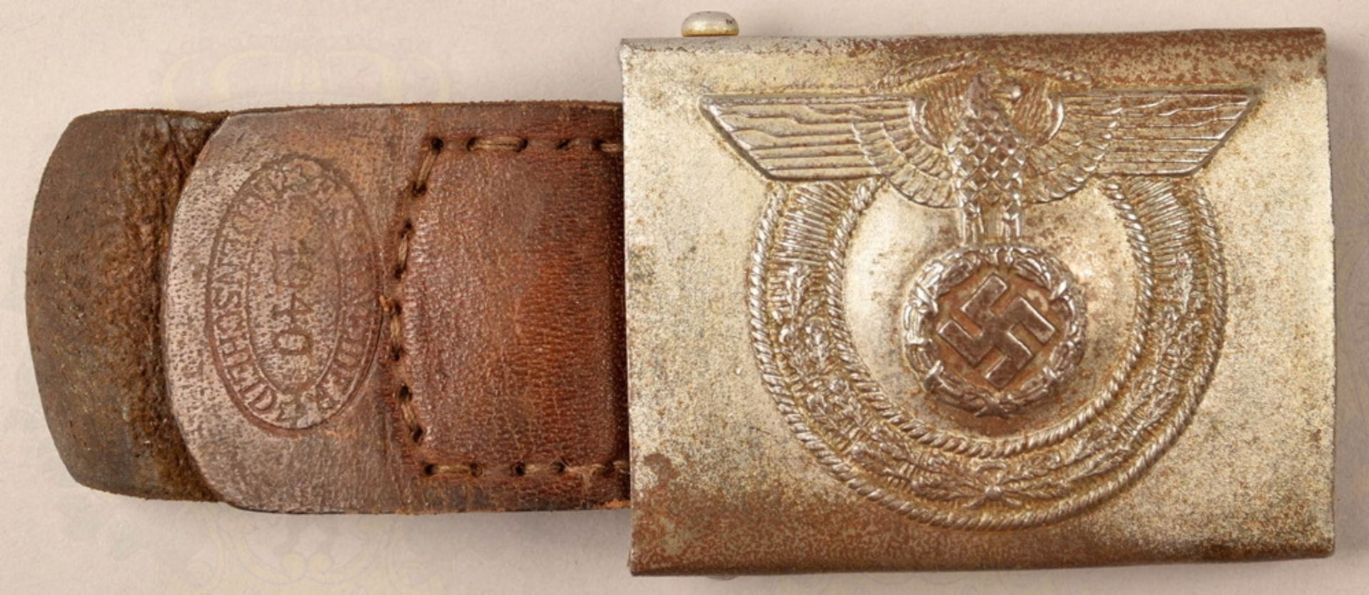 Belt buckle for enlisted men of the SA military units - Image 2 of 3