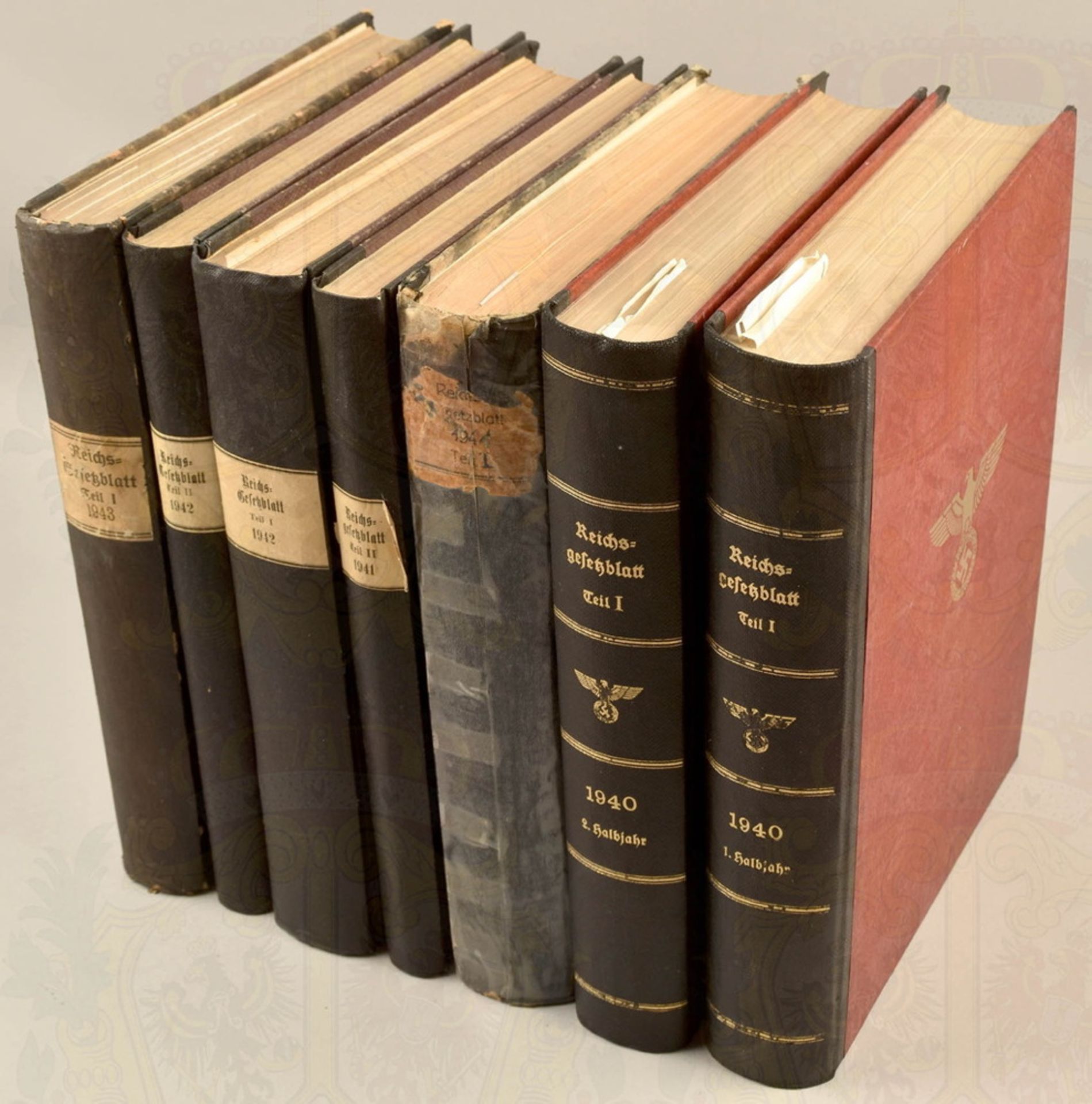 7 volumes legal texts of the Third Reich 1940-1943 - Image 2 of 4