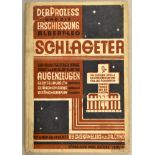 Rare book on Albert Leo Schlageter of 1927