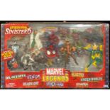 Toy Biz Marvel Legends multiple action figure set, Item No.70303 Spider-Man vs Sinister 6, boxed