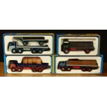 Corgi Classics 1:50 scale Famous Hauliers Around Britain models, comprising 10102 ERF V eight