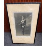 A large black and white full length photographic portrait of General Sir Percy Pollexfen de