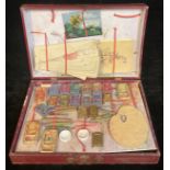 An early 20th century French artist’s paint box, by Bourgeois Aine, Paris