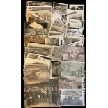 Postcards - Photographic WWI and WWI, other local interest; a photograph of an LMS 1930s