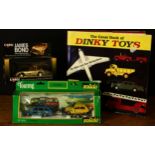 Corgi 96445 James Bond Aston Martin DB5, 30th Anniversary of Goldfinger model, gold body with red