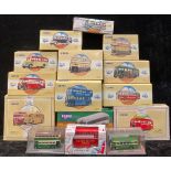 Toys and Juvenalia - a collection of Corgi model busses including classic commercials; etc (