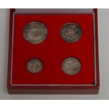 Coins - Maundy Money - an Edwardian set, 1903, later box