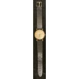 A vintage 9ct gold Timor wristwatch
