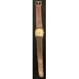 A Record 9ct gold vintage wristwatch