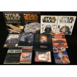 Star Wars books. 12 mixed books. Star Wars Episode I incredible cross sections. Star Wars: