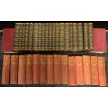 Antiquarian Books - Charles Dickens, set of nineteen leather bound volumes, A Tale of Two Cities,