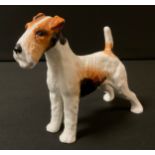 An Alton model of a Fox Terrier, 13cm high, printed mark