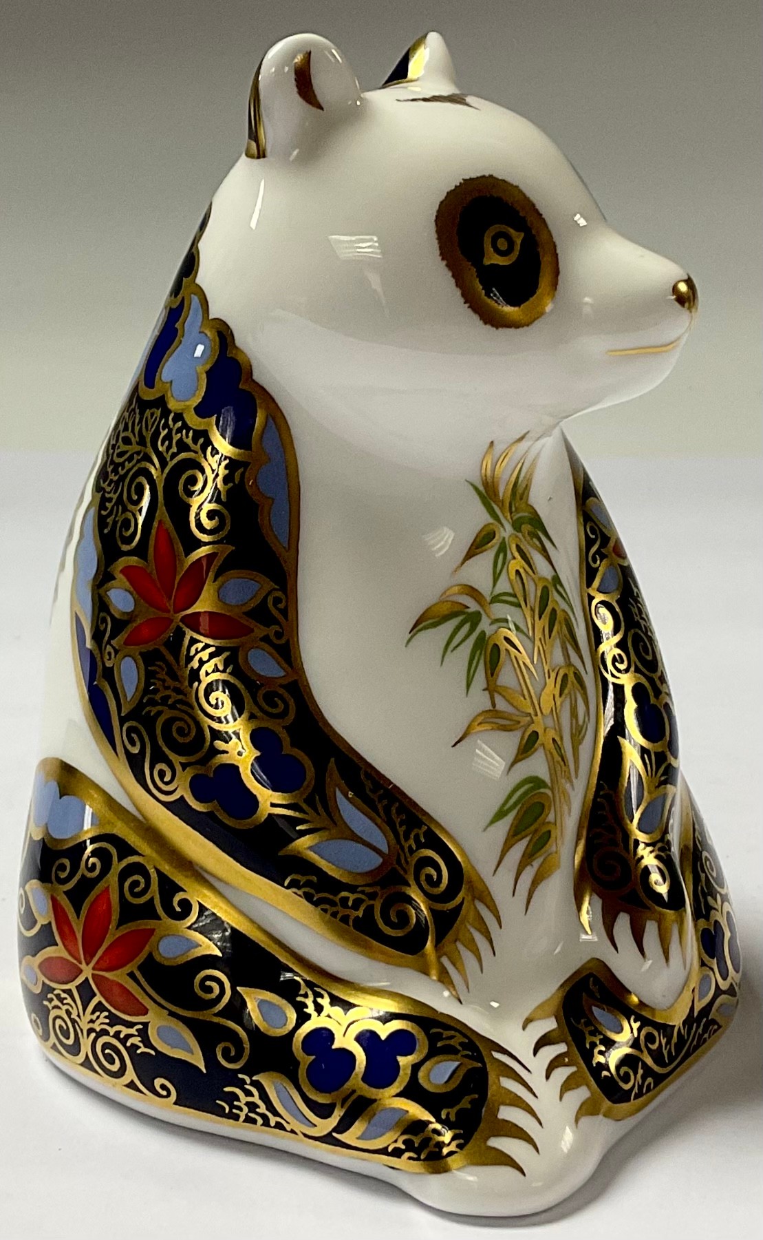 A Royal Crown Derby paperweight, Imperial Panda, Endangered Species, Sinclairs exclusive commission, - Image 2 of 2