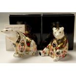 A Royal Crown Derby paperweight, Imari Polar Bear, exclusively for Govier's of Sidmouth, limited