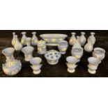 A quantity of Wedgwood Jasperware, including rose bowl, vases, bowl and cover, etc (quantity)
