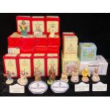 A Royal Doulton Bunnykins model, Angel, boxed; various others, New Baby, Mystic, Be Prepared and