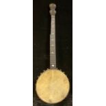 Musical Instruments - a Victor banjo (a/f)