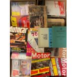 Automobilia - a collection of promotional paper ephemera, brochures and motoring magazines