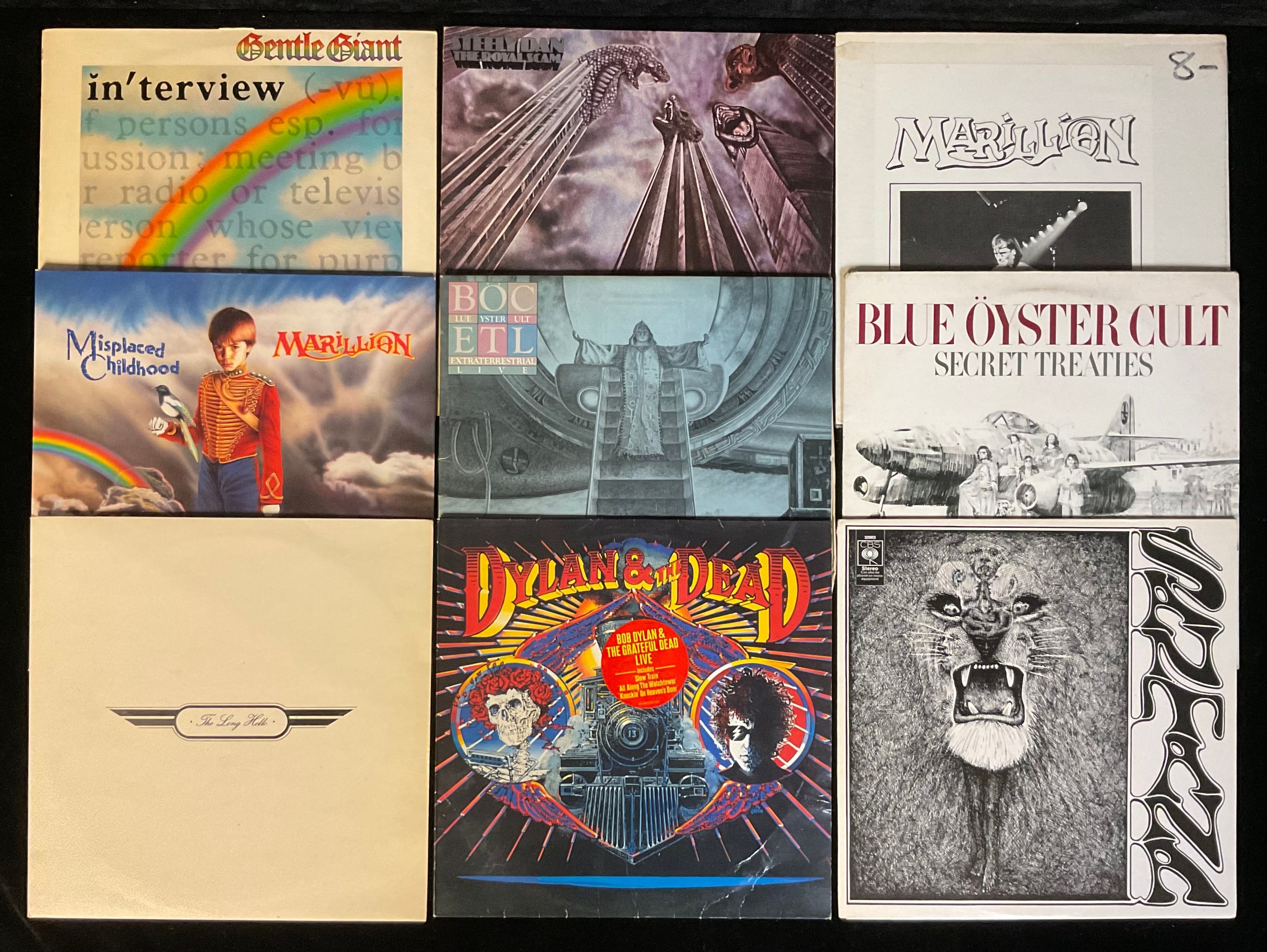 Viny Records LP's Including Gentle Giant - Interview - CHR 1115; Steely Dan - The Royal Scam -