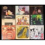 Vinyl Records LP's Including Captain Beefheart and The Magic Band - Bluejeans and Moonbeams - V2023;