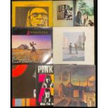 Vinyl Records LP's Including Pink Floyd - Ummagumma - SHDW1/2 - Wish You Were Here - SHVL 814;