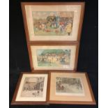 Cecil Aldin, by and after, The Anchor Inn, signed in pencil, 36cm x 47cm; others, a pair, The