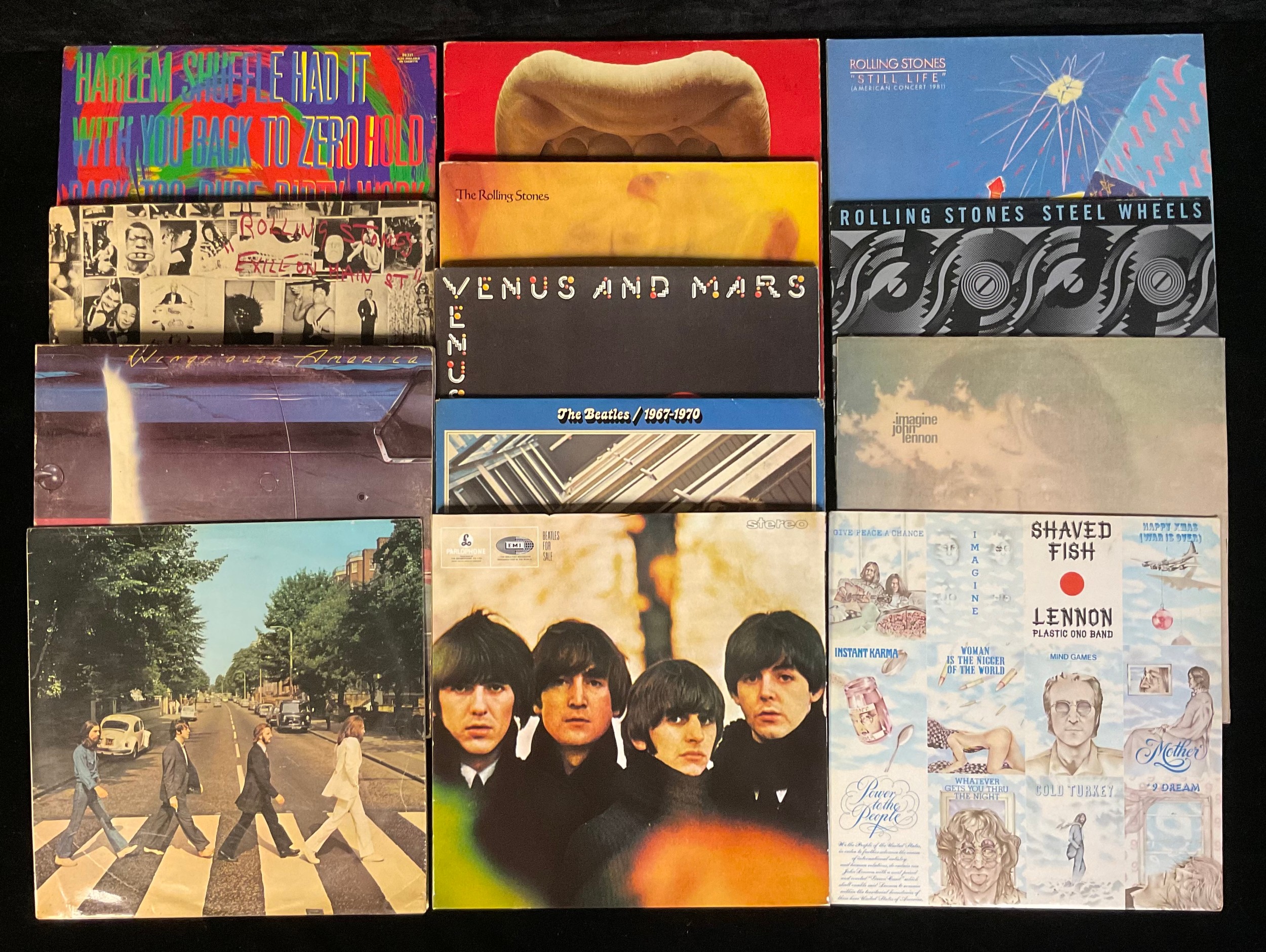 Vinyl Record LP's including The Beatles - Beatles For Sale - PCS 3062; Abbey Road - PCS 7088; 1967-
