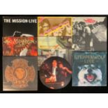 Vinyl Record LP's and Picture Discs including The Mission - BBC Radio 1 Live In Concert ("No Snow,