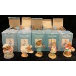 A set of ten Border Fine Arts Studio, Beatrix Potter Classics ceramic models, including, Old Mr