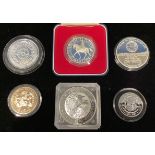 Coins - a silver Jubilee crown, 1977, 28.2g, capsulated, boxed; a silver Australian 2 Dollar coin,