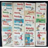 Comics - A collection of approx 30 Mandy Comics (1967-68). D.C Thomson & Co. British comic books.