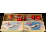Toys & Juvenalia - a Nulli Secundus tinplate remote control helicopter educational toy, boxed;