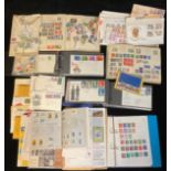 Stamps - FDC, albums A-Z loose, in packs, etc, quantity could reward