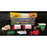 Toys & Juvenalia - a Corgi Trucks 1177 Raleigh truck, window boxed; a Dinky Toys 261 telephone