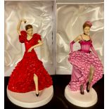 A Royal Doulton figure, Dances of the World, French Can Can, HN 5571, limited edition 412/2,500,